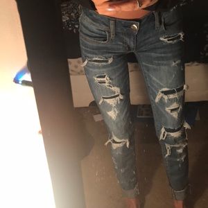 ripped jeans!